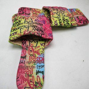 Trendy Graffiti Sandal